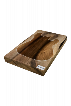 Preview: Body European Walnut 1-pc. Unique-Piece #032